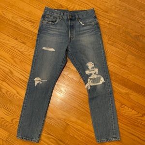 Levi 501 Skinny Jeans
